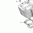 XR100R Цилиндр