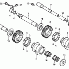 CBR1100XX Балансирный вал