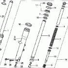 VT1100C2 Передняя вилка