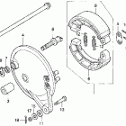 CB750 Задний тормоз
