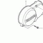 Z50R Крышка картера левая