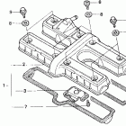 CB750 Крышка головки цилиндров