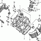 VT1100C2 Головка цилиндров передняя