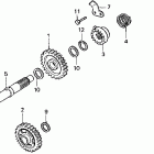 CR125R Кик стартер