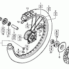 CR80RB Переднее колесо