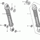 Z50R Задний амортизатор