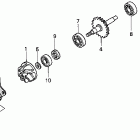 CR80RB Водяной насос