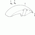 CB750 Переднее крыло