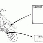 CR80RB Лейбл предостережения