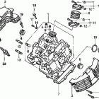 VT1100D2 Головка цилиндров передняя
