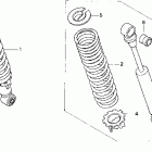 CB750 Задний амортизатор