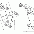 VT750CD2 Задний амортизатор