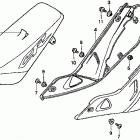 CR125R Сидение