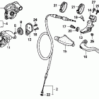 CR250R Handle @ switches @ cables