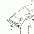 CR250R Заднее крыло