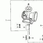 CR125R Carburetor component