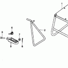 CR80RB Подножки