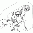 VT750CD2 Спидометр