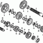 VT750CD2 Трансмиссия