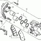VT750CD2 Передний тормозной суппорт
