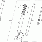 CB250 Передняя вилка