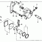 CR80RB Передний тормозной суппорт