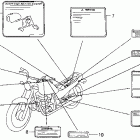 CB250 Лейбл предостережения