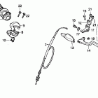 CR80RB Handle @ switches @ cables