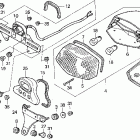 VT1100C2 Фонарь задний