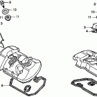 VT750CD2 Крышка головки цилиндров