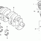CB750 Коленвал