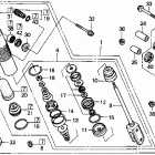 CR80RB Задний амортизатор