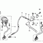 CBR900RR Трос и выключатели