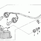 CB750 Фонарь задний