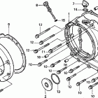 VT1100C2 Крышка картера правая