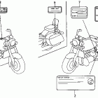 GL1500C Caution label (1)