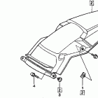 CR125R Заднее крыло