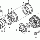 VT750CD2 Сцепление