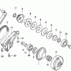 CB750 Муфта стартера