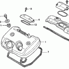 VT600CD Крышка головки цилиндров