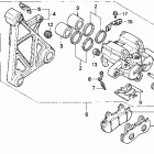 GL1500A Задний суппорт тормозной