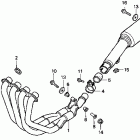 CBR600SE Глушитель