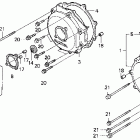 ST1100A Кожух сцепления