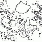CBR600SE Верхний обтекатель