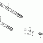 CBR600SE Распределительный вал
