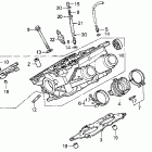 ST1100A Правая головка цилиндров