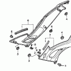 CBR600SE Боковая панель
