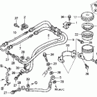 ST1100A St1100a  rr. brake master cyl. 96-98