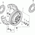 GL1500A Переднее колесо