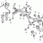 ST1100 St1100 cowl stay 95-98
